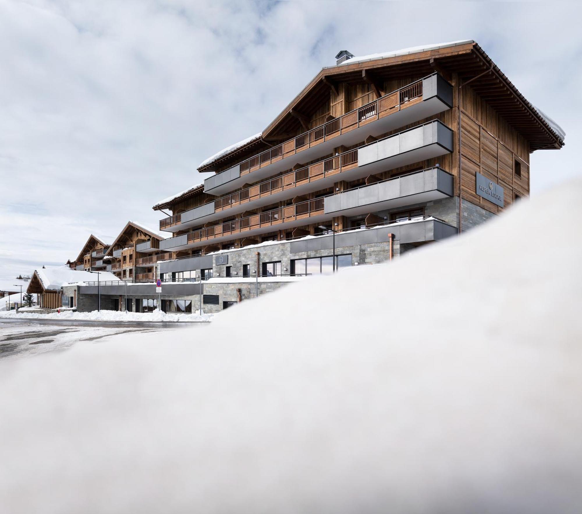 Mgm Hotels & Residences - Residence Alpen Lodge ลาโรซีแยร์ ภายนอก รูปภาพ